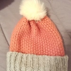 Colorblock beanie